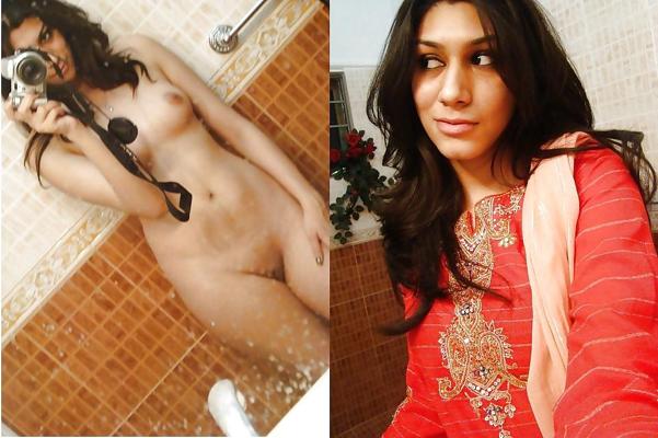 16P Clothed Unclothed Indian Bitches 15
