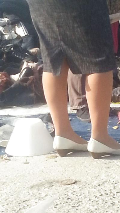 15P Pies sexy madura rumana