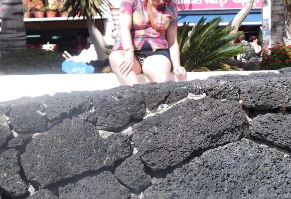 4P Upskirt in Tenerife
