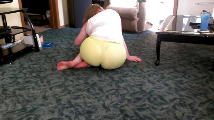 10P Teen gf booty in spandex