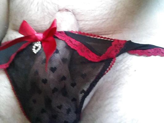 4P Step daughter see though knickers
