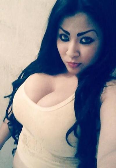 25P Latina mild with big tits and huge fake eyebrows
