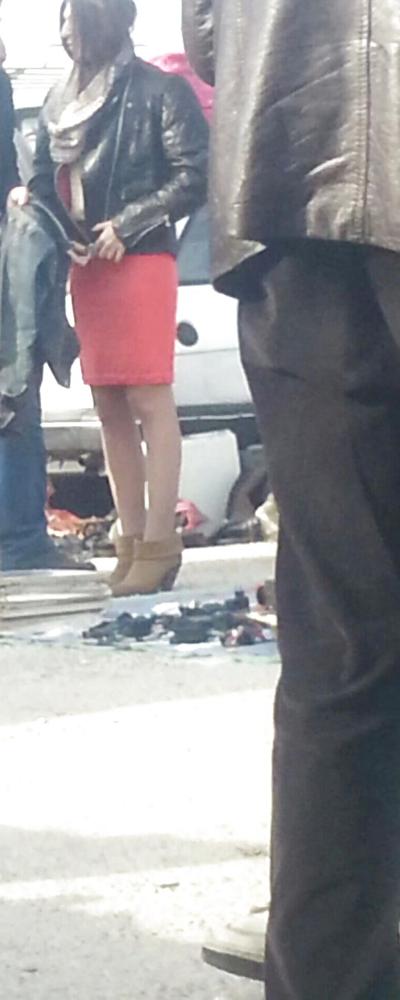 7P Sexy skirt feet teens romanian