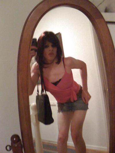 14P KynkiNikki white crossdresser for Black Men