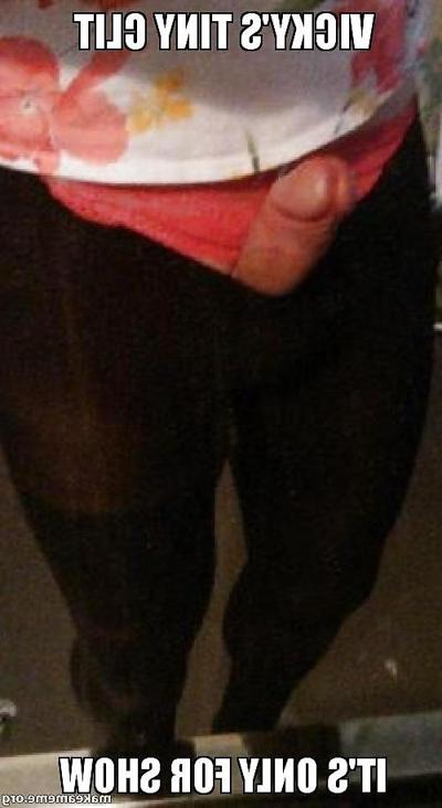 4P Sissy Vicky craves cock and cum! 