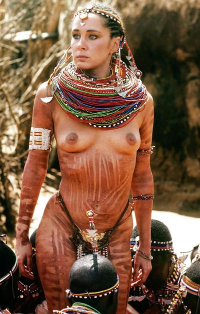 22P White wife seduced by black tribe