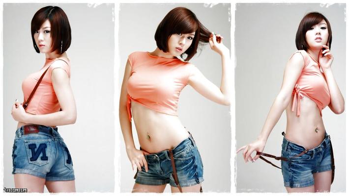 9P Collection non nue de filles coréennes