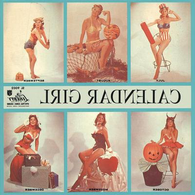 15P ジュリー・ロンドン - 1956 年のカレンダー・ガール・アルバムのピンナップ・ショット
