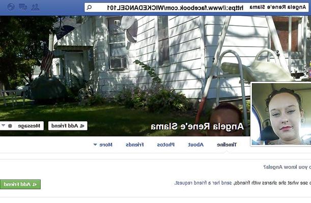 6P EXPOSED Biker Chick Angie Slama