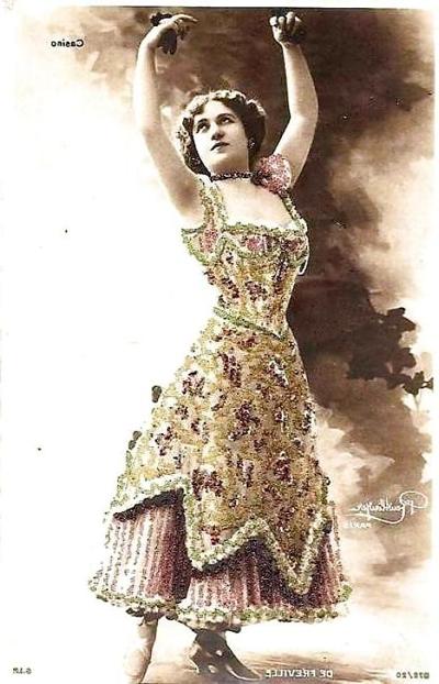21P Vintage Erotic Photo Art 21 -  Cabaret Girls