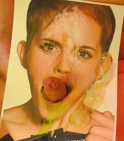 5P Emma Watson wird ins Gesicht gefickt