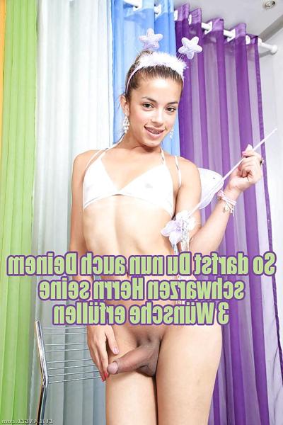 10P Sissy Boi & Cuckold Captions (German) Part 4