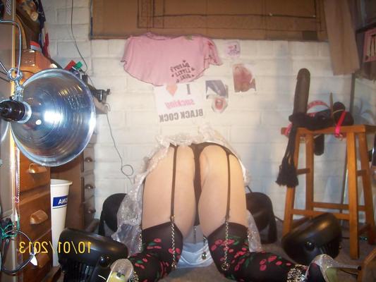 10P Tgirl BBC slut teases casino manager's BBC