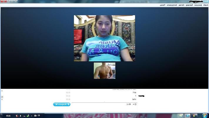 4P Skype play with some girls 
