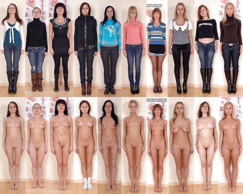 25P Groups of nude girls 1