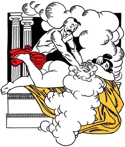 17P Erotic Book Illustration 31 - Aeneid