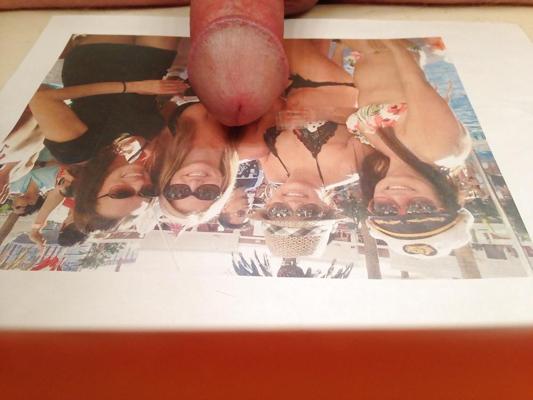 4P Group of hotties in sunglasses