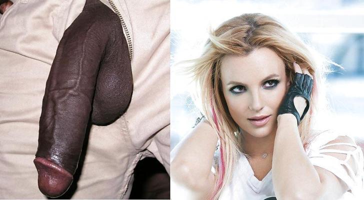 5P Britney Spears Schwarzer Schwanz