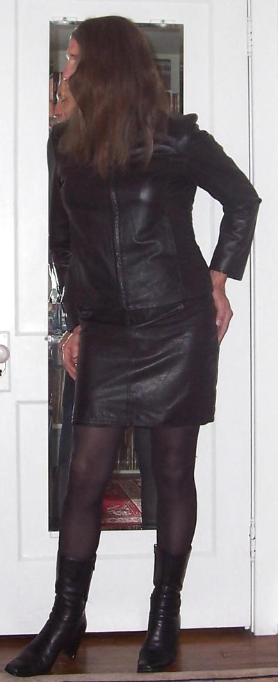 24P Crossdressing - More Black Leather