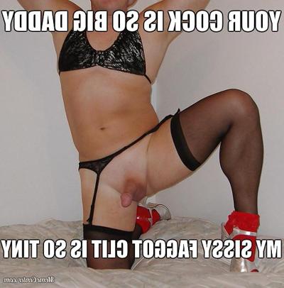 7P Sissy Faggot Rachel with a tiny sissy clit
