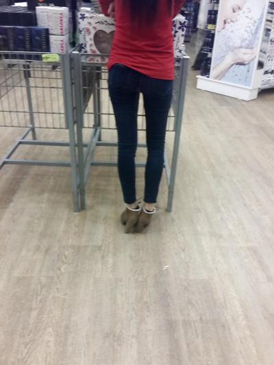 12P Türkisches offenes Mädchen, Nylon, enge Beine, Arsch, Mix 2
