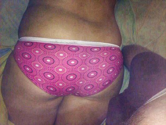 12P Tight pink fruit of the loom panties on fat ass bitch