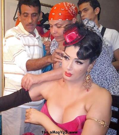4P Ghada 3abd el razek 有名な女優のパンチラ 2014