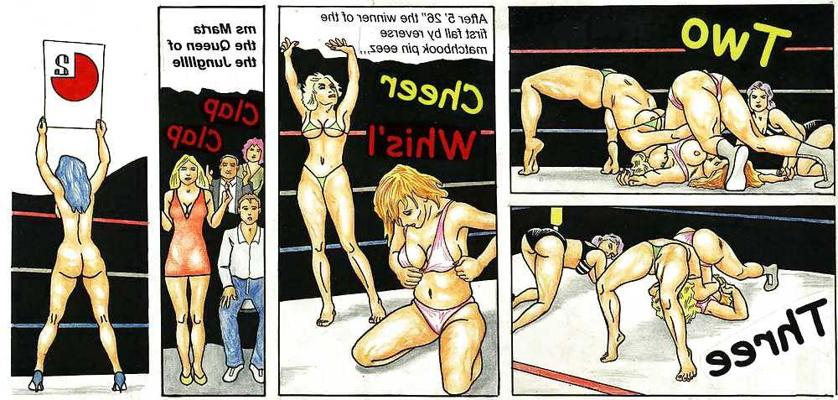 21P Wrestling cartoons