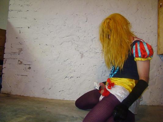 10P Playing around in my snow white costume :)