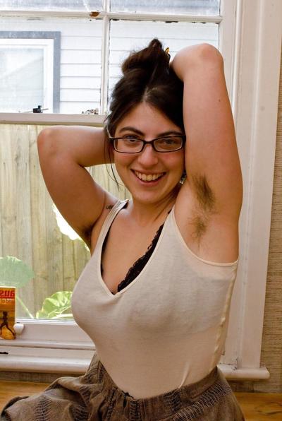 20P Hairy Armpits - Nora all smiles 