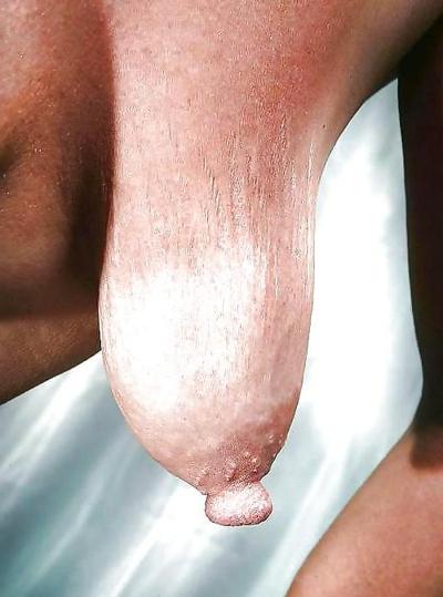 25P 大きい、腫れた、硬い乳首