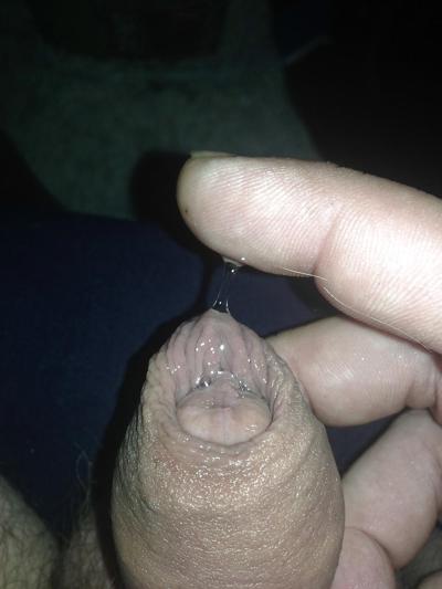 6P Nice big hard fat cock spewing pre cum out