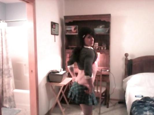 8P Punk rock School girl