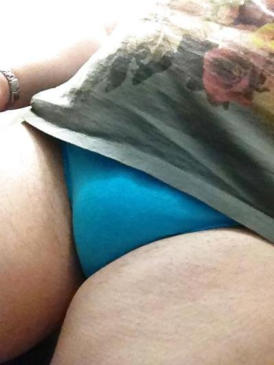 19P Furry kitty's panty finger fun in Kmart bathroom