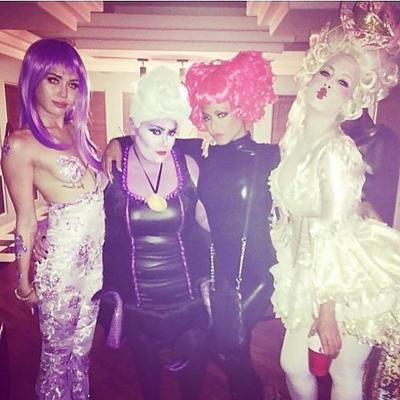 8P Miley Cyrus Sexy Halloween Costume October 2013