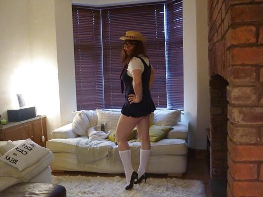 17P Sissy School Girl Emma