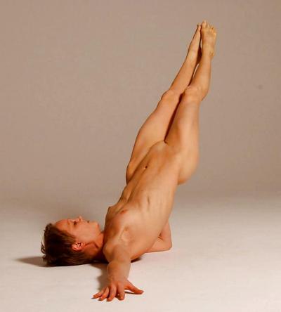 12P Crazy Nude Yoga