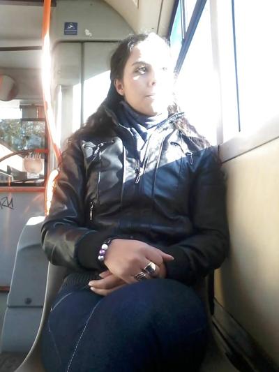 17P Spy old + young in bus, tram, tren romanian