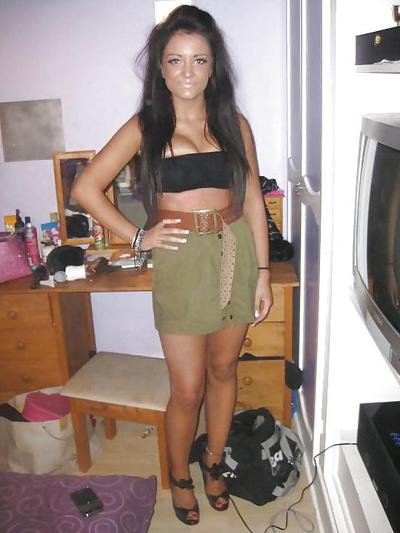 23P Chavs Scouse, une adolescente britannique