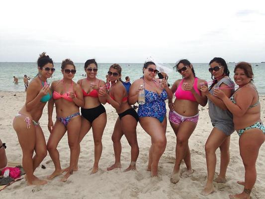 6P Latina cum dumpster 9 - which one would you fuck?