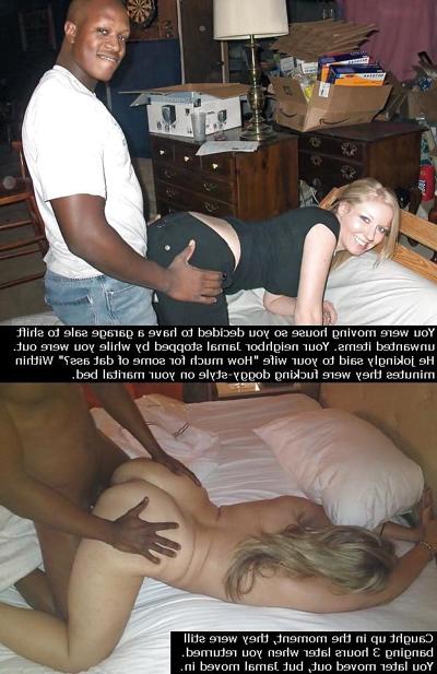 6P Interracial Cuckold Wife and Black Neighbor Caps IR