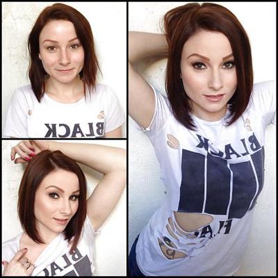25P ポルノ女優のメイク前とメイク後
