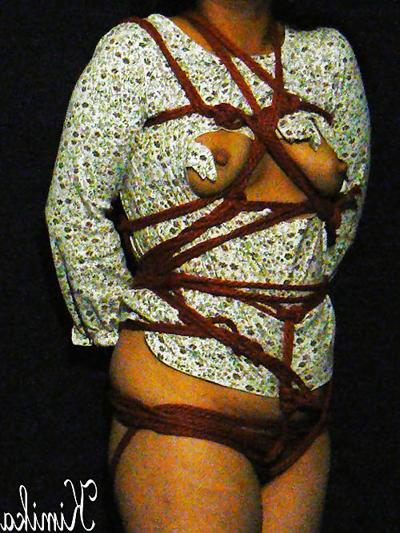 17P Kimika self rope bondage