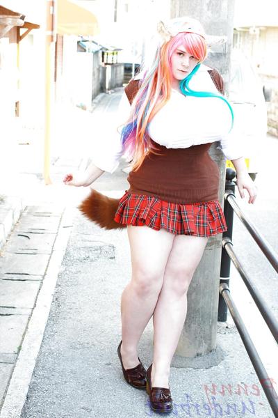 23P Penny Underbust - Furry Schoolgirl