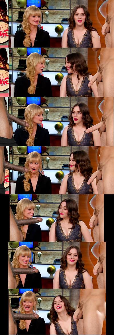 8P Kat Dennings Beth Behrs