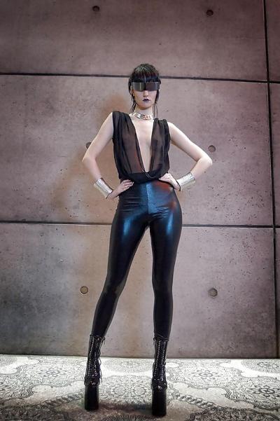 25P Legging brillant et mouillé 2