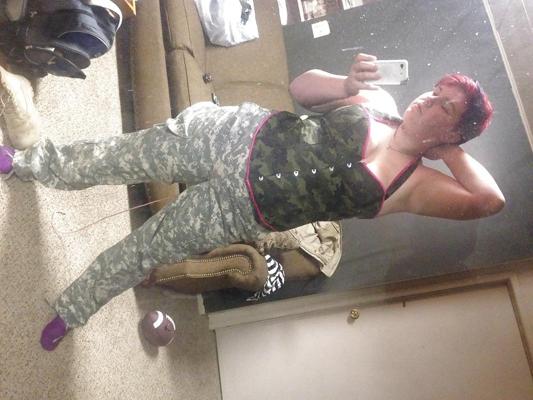 23P SunshineDezi- Camo Corset Fun! 