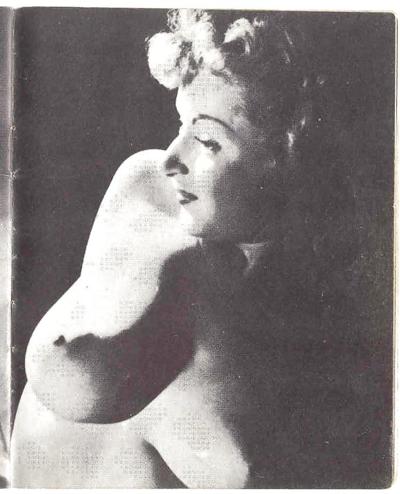25P Голливудские модели месяца № 2, 1950-е годы.