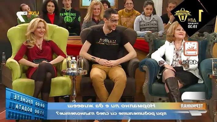 25P Bulgarian tv pantyhose