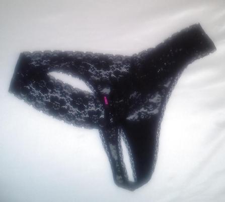 10P Areigha Corset Rouge Et Culotte En Dentelle Noire
